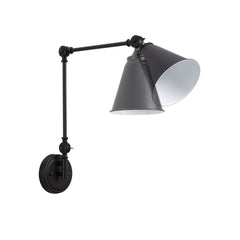 Aplique de pared vintage orientable "Tika"