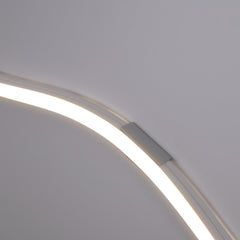 Neón LED flexible monocolor 24V DC - 10x10mm - 5 metros - Kit completo - IP67 - 10W/m