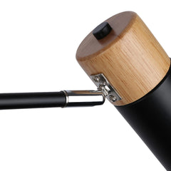 Aplique de pared extensible con cable y enchufe "Logan"