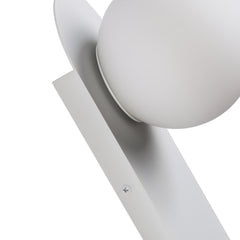 Aplique de pared bola cristal "Brian" - E27