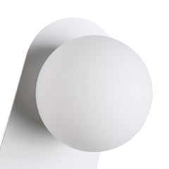Aplique de pared bola cristal "Brian" - E27