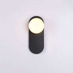 Aplique de pared bola cristal "Brian" - E27