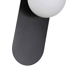 Aplique de pared bola cristal "Brian" - E27