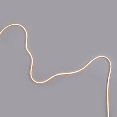 Neón LED flexible monocolor 24V DC - 10x10mm - 5 metros - Kit completo - IP67 - 10W/m