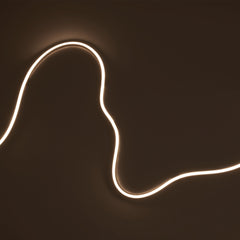 Neón LED flexible monocolor 24V DC - 10x10mm - 5 metros - Kit completo - IP67 - 10W/m