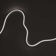 Neón LED flexible monocolor 24V DC - 10x10mm - 5 metros - Kit completo - IP67 - 10W/m