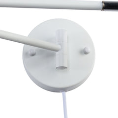 Aplique de pared extensible con cable y enchufe "Logan"