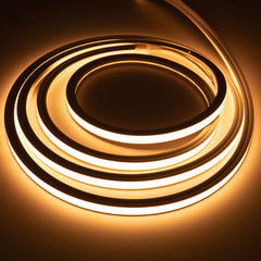 Neón LED flexible monocolor 24V DC - 10x10mm - 5 metros - Kit completo - IP67 - 10W/m
