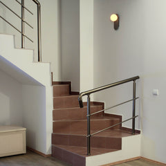 Aplique de pared bola cristal "Brian" - E27