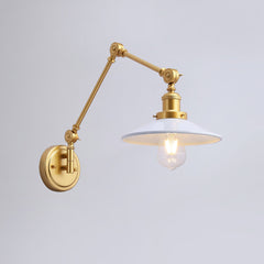 Aplique de pared vintage orientable "Wallen"