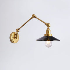 Aplique de pared vintage orientable "Wallen"