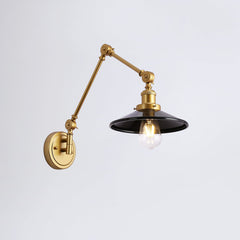 Aplique de pared vintage orientable "Wallen"