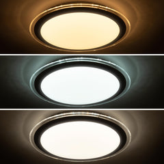 Plafón LED circular de superficie 30W CCT - Ø43cm - 2000lm - IP20