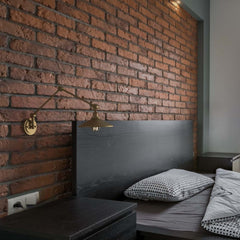 Aplique de pared vintage orientable "Wallen"