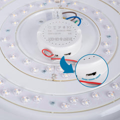 Plafón LED circular de superficie 30W CCT - Ø43cm - 2000lm - IP20