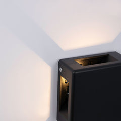 Aplique de pared exterior LED cuadrado "Square 4" - 6W - IP54