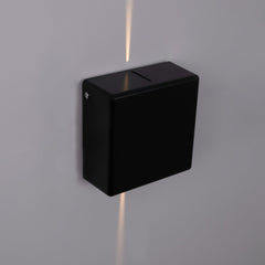 Aplique de pared exterior LED cuadrado "Karen 2" - 3W - IP54 - Emisión de luz dos caras