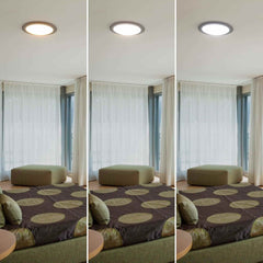 Plafón LED circular de superficie 30W CCT - Ø43cm - 2000lm - IP20