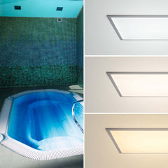 Panel LED empotrable Backlight CCT 60x60cm - 30W - 125lm/W - IP65
