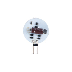 Bombilla LED G4 bi-pin circular plana 12V AC/DC - 2,5W