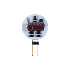 Bombilla LED G4 bi-pin circular plana 12V AC/DC - 2W