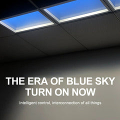 Panel LED "SMART Blue Skylight" - Efecto cielo - Daylight - 50W - 60x30cm