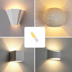 Bombilla LED G9 220-240V AC - COB - 360º - 4W