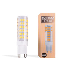 Bombilla LED G9 tubular 220-240V AC - 6W