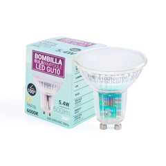 Bombilla LED GU10 6W cristal - 740lm - PAR16 - 100°
