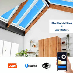 Panel LED "SMART Blue Skylight" - Efecto cielo - Daylight - 100W - 120x30cm