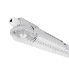 Kit pantalla estanca 120cm + tubo LED T8 18W - 6000K