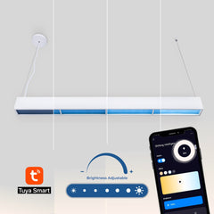 Luminaria lineal colgante "Blue Skylight" SMART - CCT - Efecto cielo - 48W - UGR16