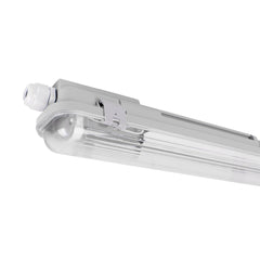 Kit pantalla estanca 60cm + tubo LED T8 9W - 4000K