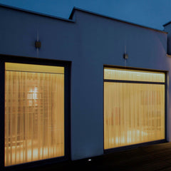 Aplique de pared exterior LED cuadrado "Karen 2" - 3W - IP54 - Emisión de luz dos caras