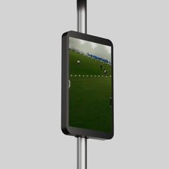Display publicitario LED para postes de iluminación - Uso exterior - P4mm - 148 x 86,5cm