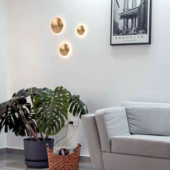 Aplique LED de pared circular "Eclipsis" 12W - 3000K - CRI90 - Driver KeGu - IP20