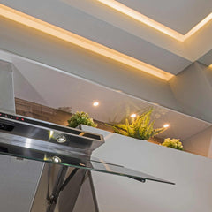 Downlight LED plano 3W - Color gris - Corte Ø 70mm