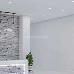 Downlight LED plano 3W - Color gris - Corte Ø 70mm