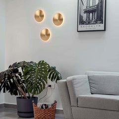 Aplique LED de pared circular "Eclipsis" 12W - 3000K - CRI90 - Driver KeGu - IP20