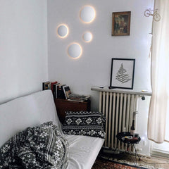 Aplique LED de pared circular "Eclipsis" 18W - 3000K - CRI90 - Driver KeGu - IP20