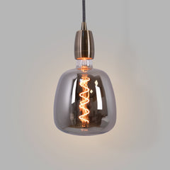 Bombilla decorativa LED de filamento - E27 D140 - Regulable - 4W - 1800K