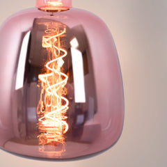 Bombilla decorativa LED de filamento - E27 D140 - Regulable - 4W - 1800K