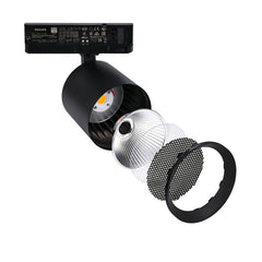 Proyector LED para carril trifásico 4000K - 40W - CRI 95 - Driver Philips Xitanium