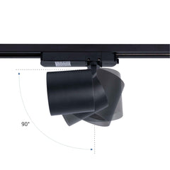 Proyector LED para carril monofásico CCT - 40W - CRI 90