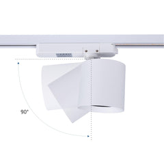 Proyector LED para carril monofásico CCT - 40W - CRI 90