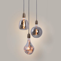 Bombilla decorativa LED de filamento - E27 D140 - Regulable - 4W - 1800K