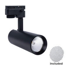 Proyector LED para carril monofásico CCT - 10W - CRI 90 - Driver KGP