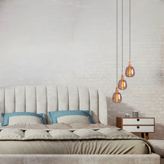 Bombilla decorativa LED de filamento - E27 D140 - Regulable - 4W - 1800K