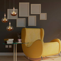 Bombilla decorativa LED de filamento "Decor" - E27 R220 - Regulable - 4W - 1800K