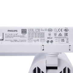 Proyector LED para carril trifásico 4000K - 40W - CRI 95 - Driver Philips Xitanium